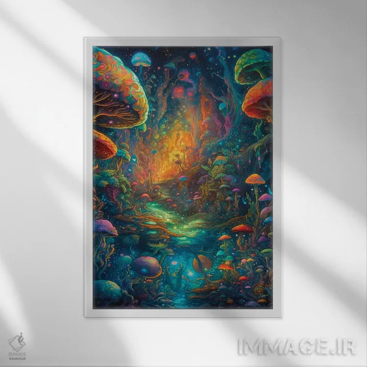 تابلو دکوراتیو اولین سفر من اثر کلودیا مک کینی - نمای قابدار سفید