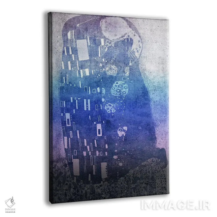 تابلو دکوراتیو بوسه یازدهم اثر فایو بای فایو کالکتیو - نمای پرسپکتیو محصول