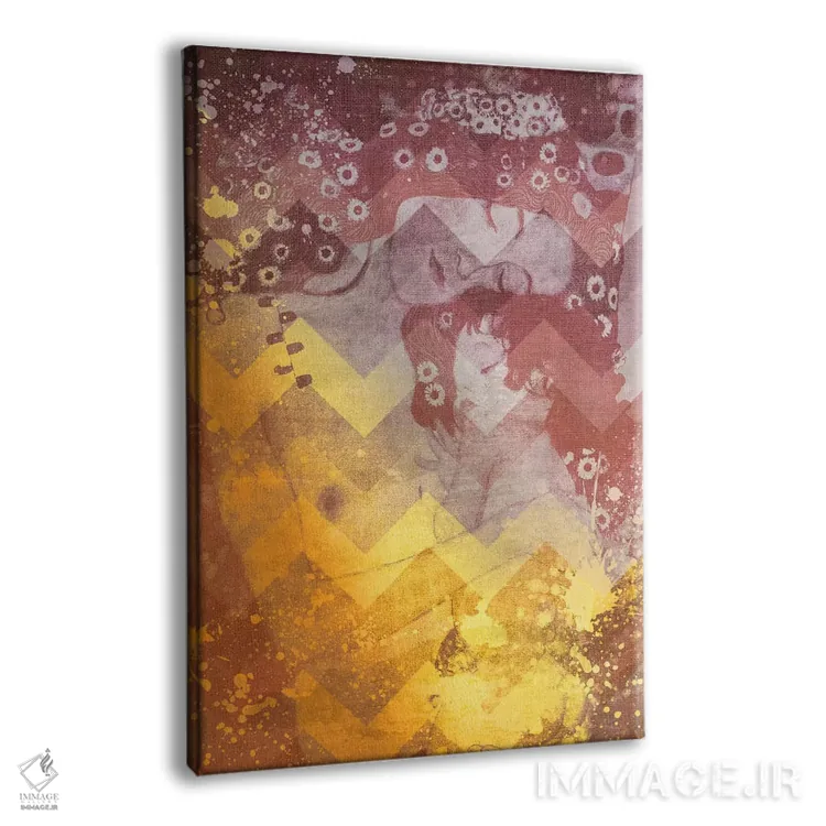 تابلو دکوراتیو مادر و کودک چهارم اثر فایو بای فایو کالکتیو - نمای پرسپکتیو محصول