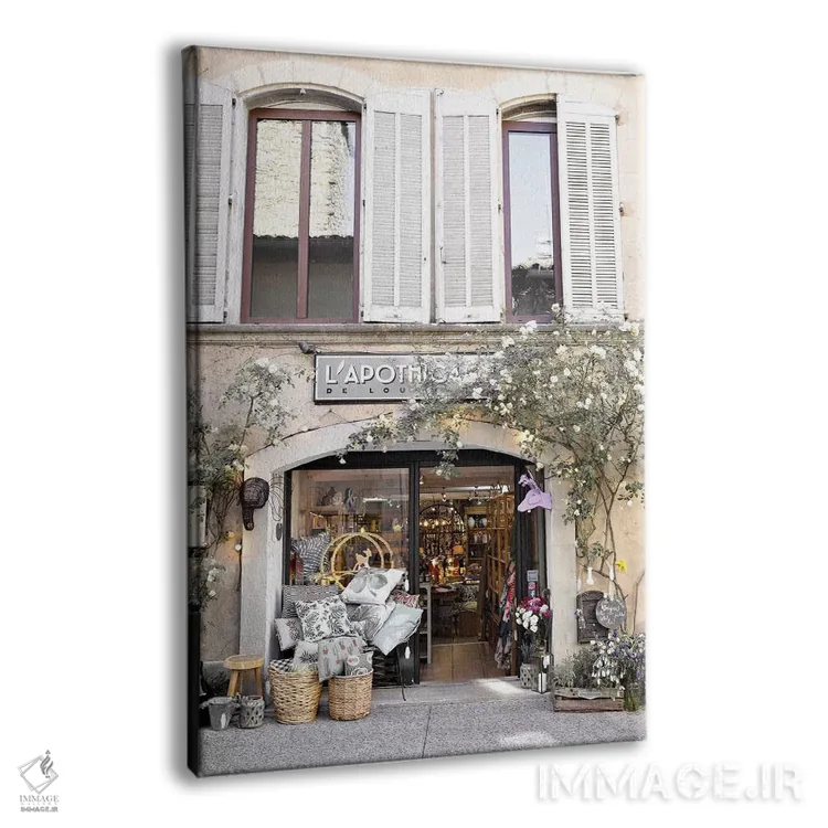تابلو دکوراتیو فروشگاه پروانس اثر کارولین مینت - نمای پرسپکتیو محصول
