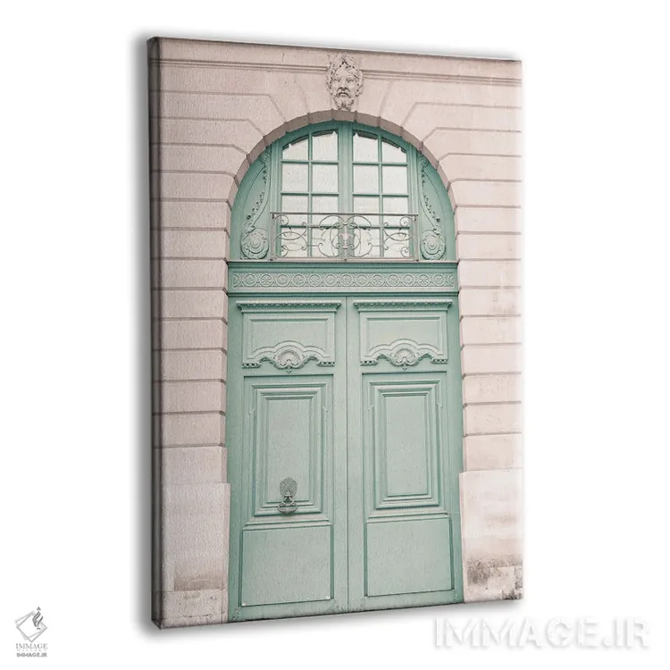 تابلو دکوراتیو در نعناعی پاریس اثر کارولین مینت - نمای پرسپکتیو محصول