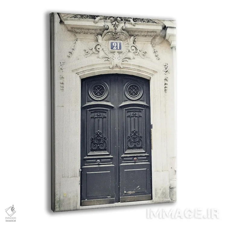 تابلو دکوراتیو در سیاه پاریس اول اثر کارولین مینت - نمای پرسپکتیو محصول