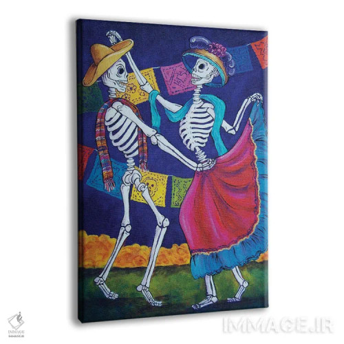 تابلو دکوراتیو رقصیدن اثر کندی مایر - نمای پرسپکتیو محصول