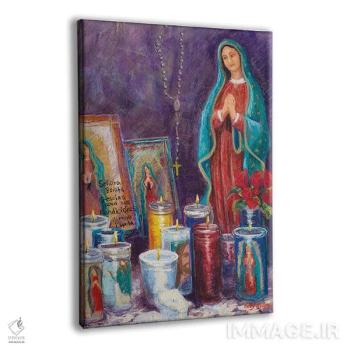 تابلو دکوراتیو پرستشگاه گوادالوپه اثر کندی مایر - نمای پرسپکتیو محصول