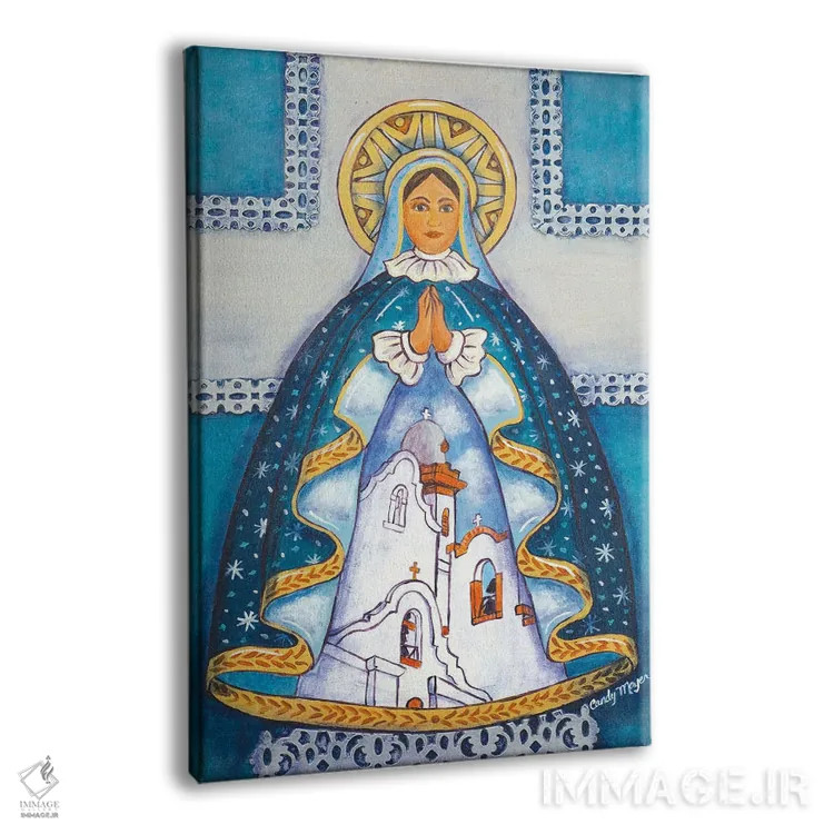 تابلو دکوراتیو مریم مقدس ماموریتی اثر کندی مایر - نمای پرسپکتیو محصول