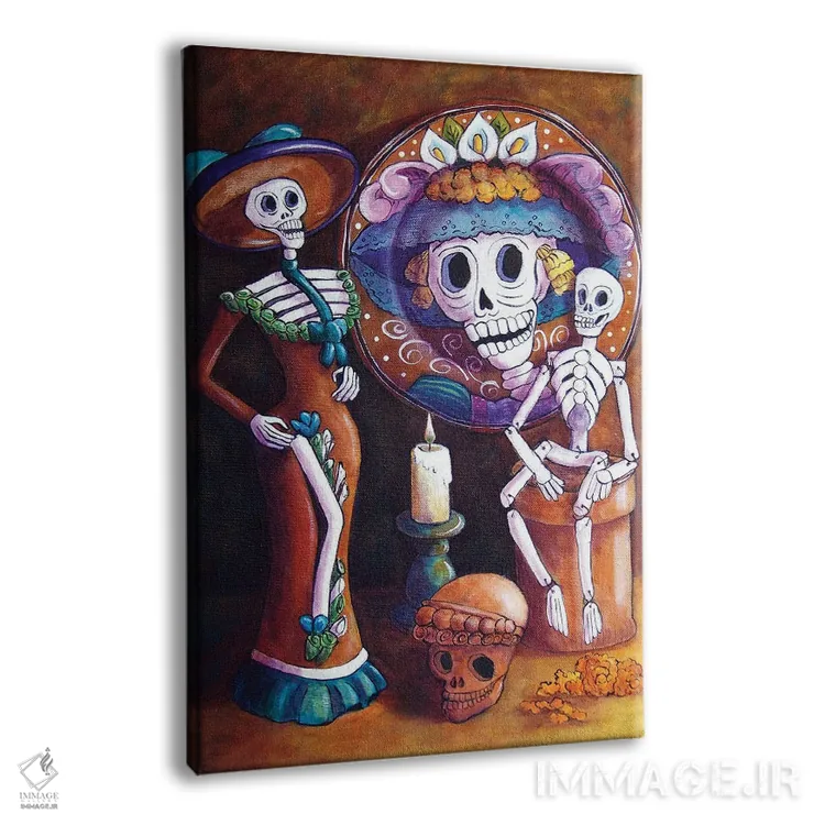 تابلو دکوراتیو گروه کاترینا اثر کندی مایر - نمای پرسپکتیو محصول