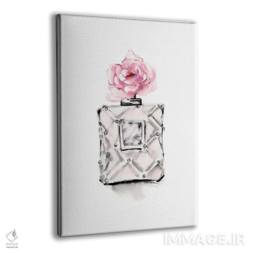 تابلو دکوراتیو بطری عطر اثر استلا چانگ - نمای پرسپکتیو محصول