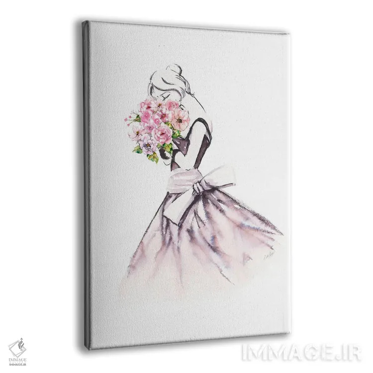 تابلو دکوراتیو ژست بگیر ۱ اثر استلا چانگ - نمای پرسپکتیو محصول