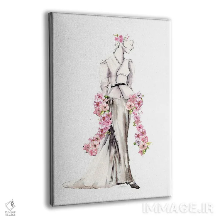 تابلو دکوراتیو ژست بگیر ۳ اثر استلا چانگ - نمای پرسپکتیو محصول