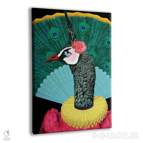 تابلو مدرن ژیزل اثر کارولین کسلسی - نمای پرسپکتیو محصول