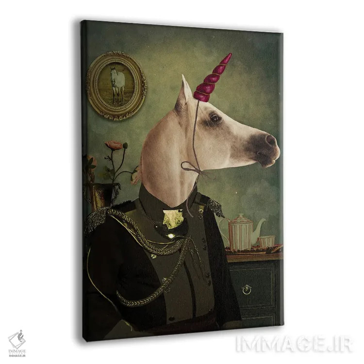 تابلو مدرن رویابین اثر کارولین کسلسی - نمای پرسپکتیو محصول