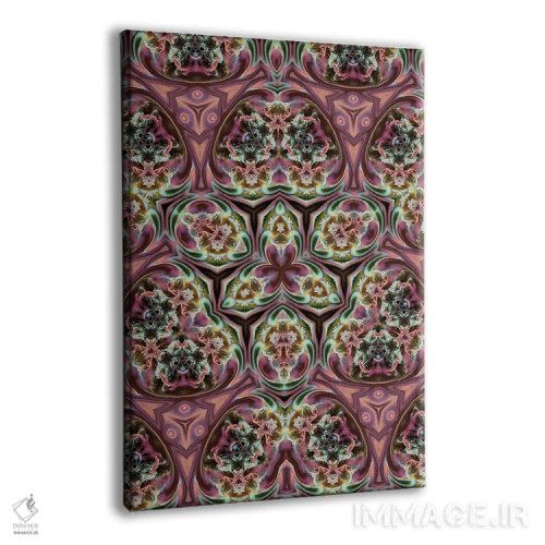 تابلو دکوراتیو کالیدوسکوپ حشیش ۲۰ اثر نائوم دورخمان - نمای پرسپکتیو محصول
