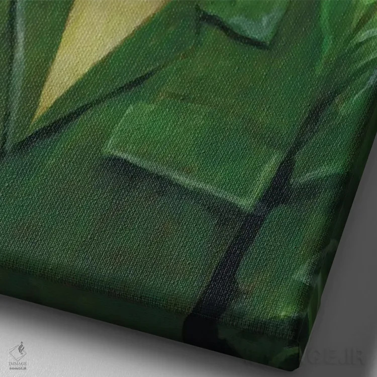 تابلو دکوراتیو چه گوارا اثر کوکو د پاریس - نمای نزدیک بافت بوم