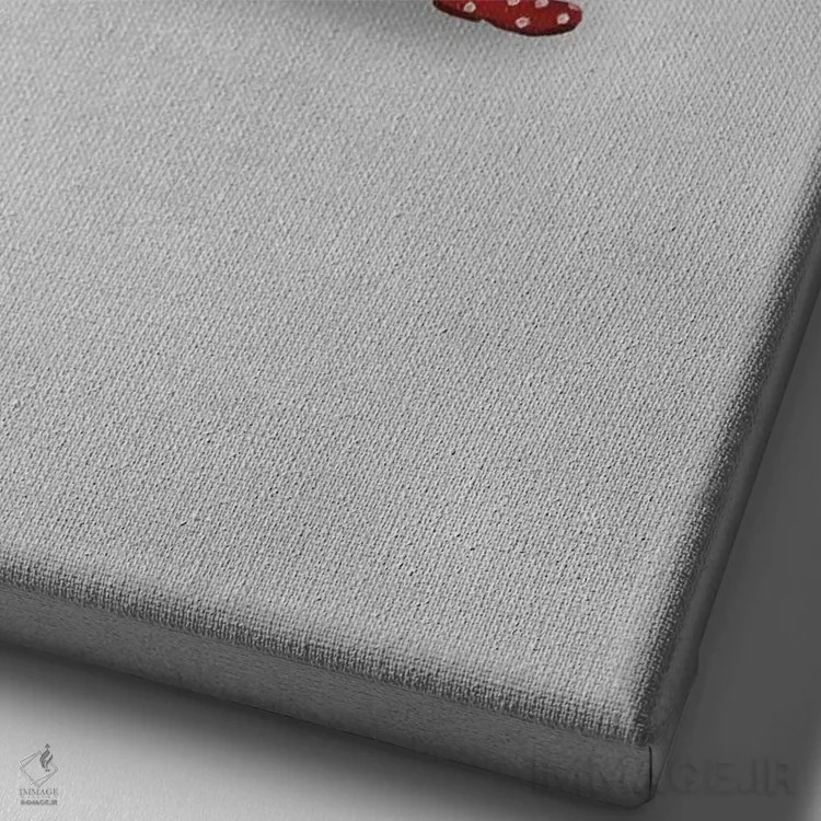 تابلو دکوراتیو مهمانی گورخرها اثر کوکو د پاریس - نمای نزدیک بافت بوم