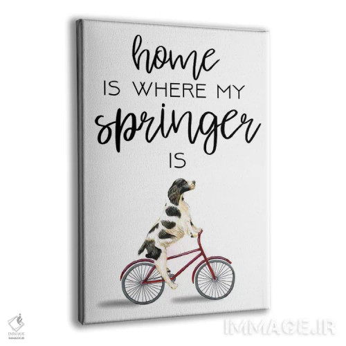 تابلو دکوراتیو اسپرینگر اثر کوکو د پاریس - نمای پرسپکتیو محصول