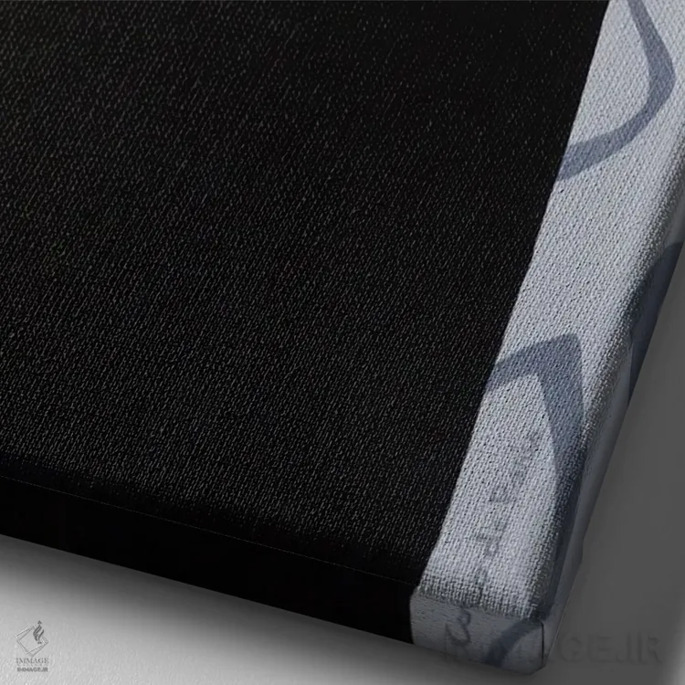 تابلو دکوراتیو دالماتین کلاسیک اثر کوکو د پاریس - نمای نزدیک بافت بوم