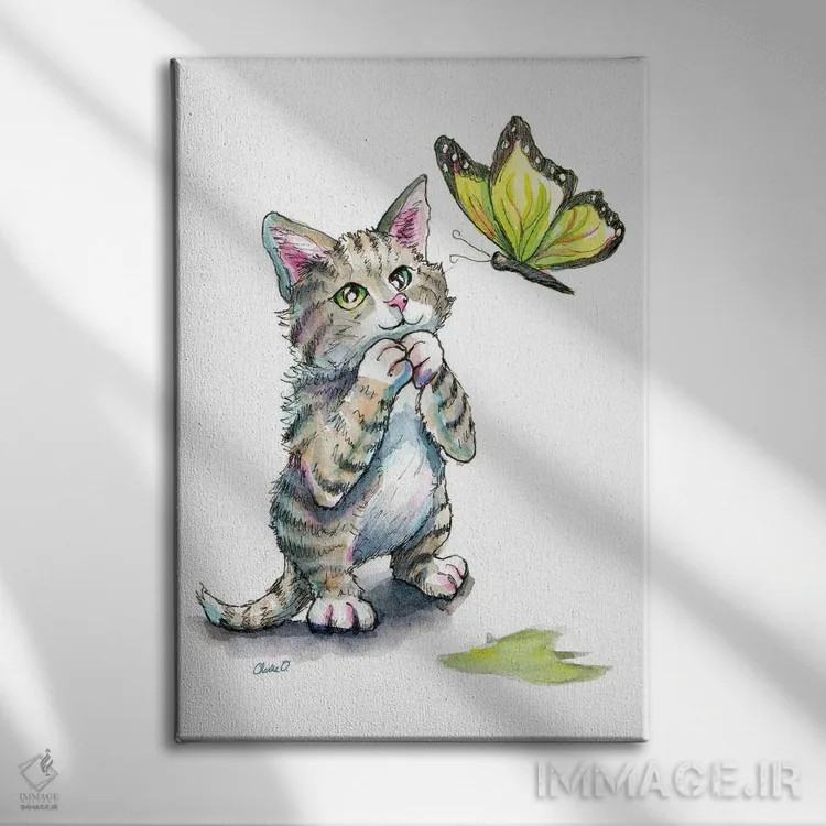 تابلو دکوراتیو شگفتی های روزمره اثر چارلی اوشیلدز - نمای روبهرو روی دیوار