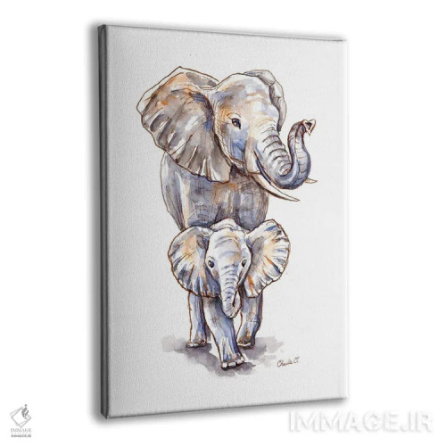 تابلو دکوراتیو قدم های کوچک اثر چارلی اوشیلدز - نمای پرسپکتیو محصول