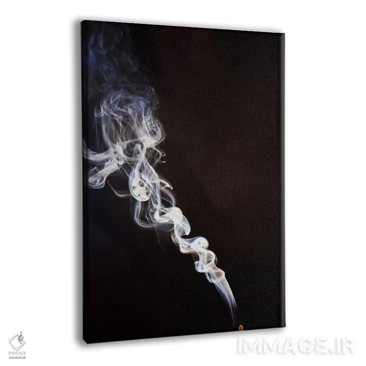 تابلو دکوراتیو دود عود در حال برخاستن، نیوزیلند اثر کالین مونتیث - نمای پرسپکتیو محصول