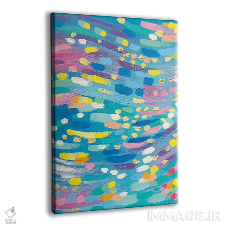 تابلو انتزاعی سلت ها شماره دو اثر سارا کوی - نمای پرسپکتیو محصول