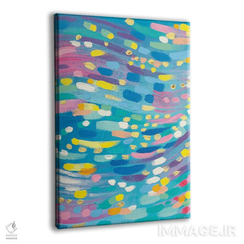 تابلو انتزاعی سلت ها شماره دو اثر سارا کوی - نمای پرسپکتیو محصول