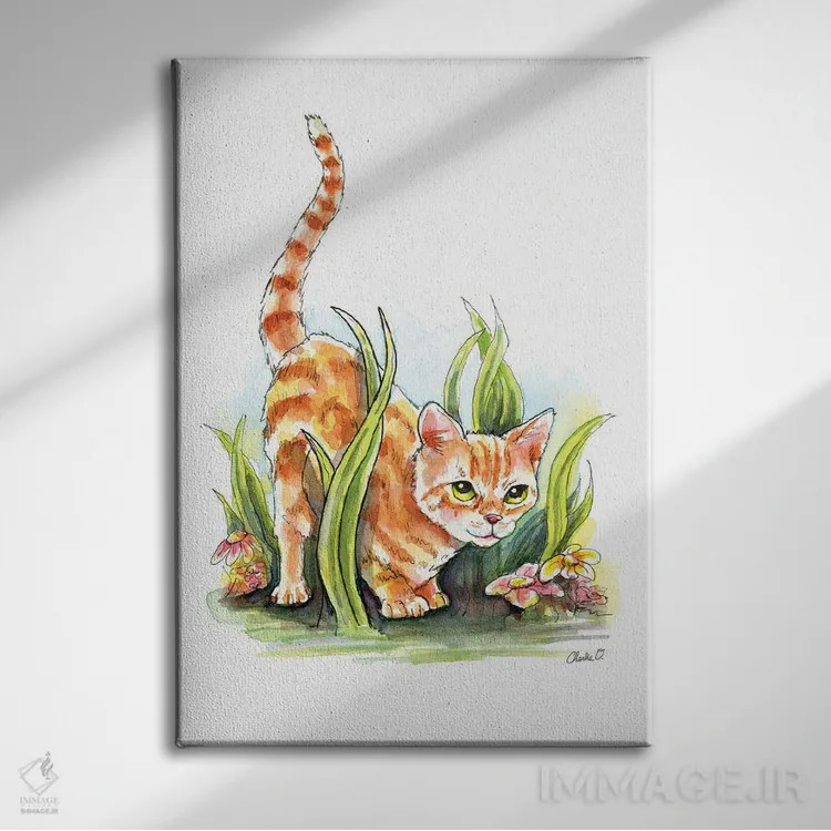 تابلو دکوراتیو آماده برای حمله اثر چارلی اوشیلدز - نمای روبهرو روی دیوار