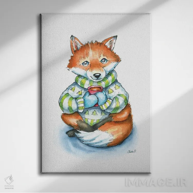 تابلو دکوراتیو این لحظات راحت و گرم اثر چارلی اوشیلدز - نمای روبهرو روی دیوار