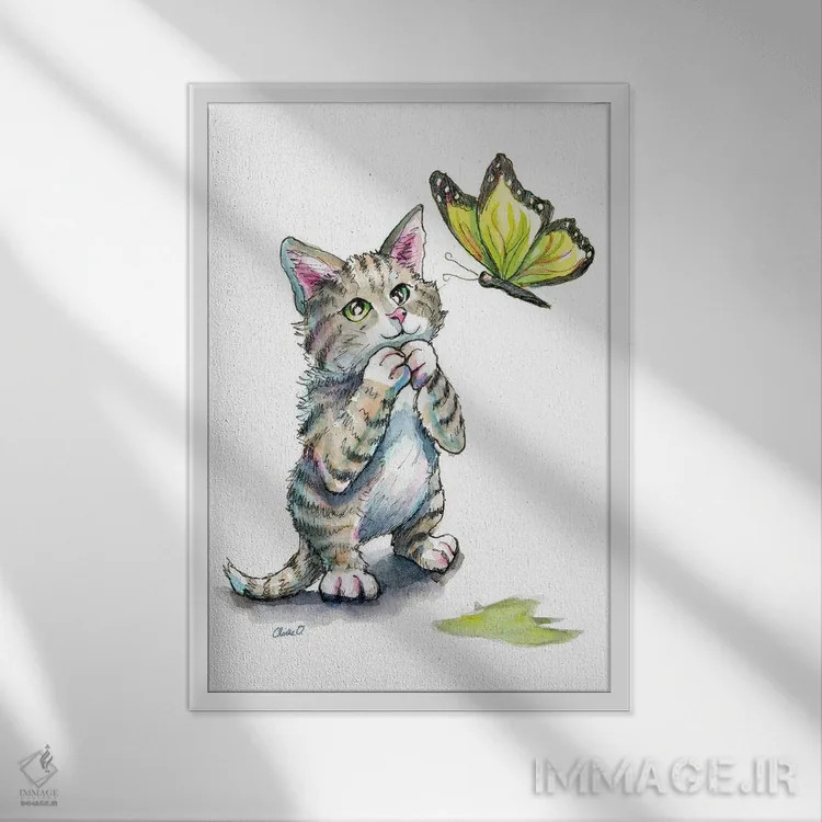 تابلو دکوراتیو شگفتی های روزمره اثر چارلی اوشیلدز - نمای قابدار سفید