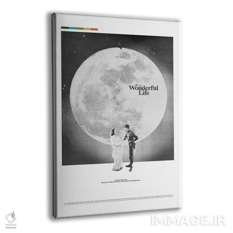تابلو دکوراتیو زندگی شگفت انگیز است اثر کانسپسیون استودیوز - نمای پرسپکتیو محصول