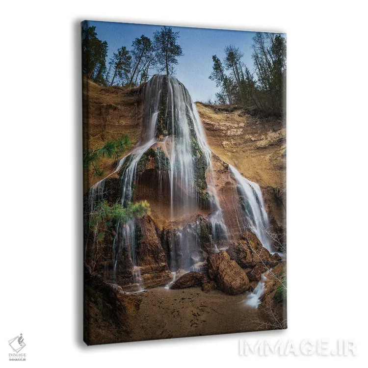 تابلو دکوراتیو آبشار اسمیت اثر کریستوفر توماس - نمای پرسپکتیو محصول
