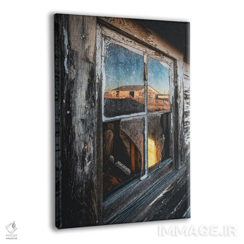 تابلو دکوراتیو بافت های روستایی اثر کریستوفر توماس - نمای پرسپکتیو محصول