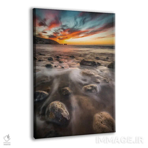 تابلو دکوراتیو غروب در آلوم بی و نییدلز اثر چاد پاول - نمای پرسپکتیو محصول
