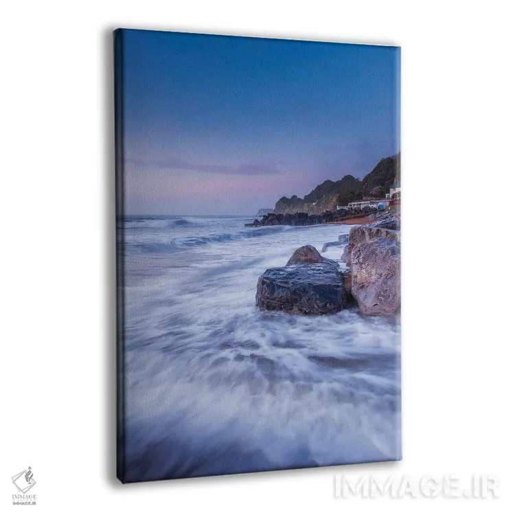 تابلو دکوراتیو رنگ های پاستلی خلیج استی هیل اثر چاد پاول - نمای پرسپکتیو محصول