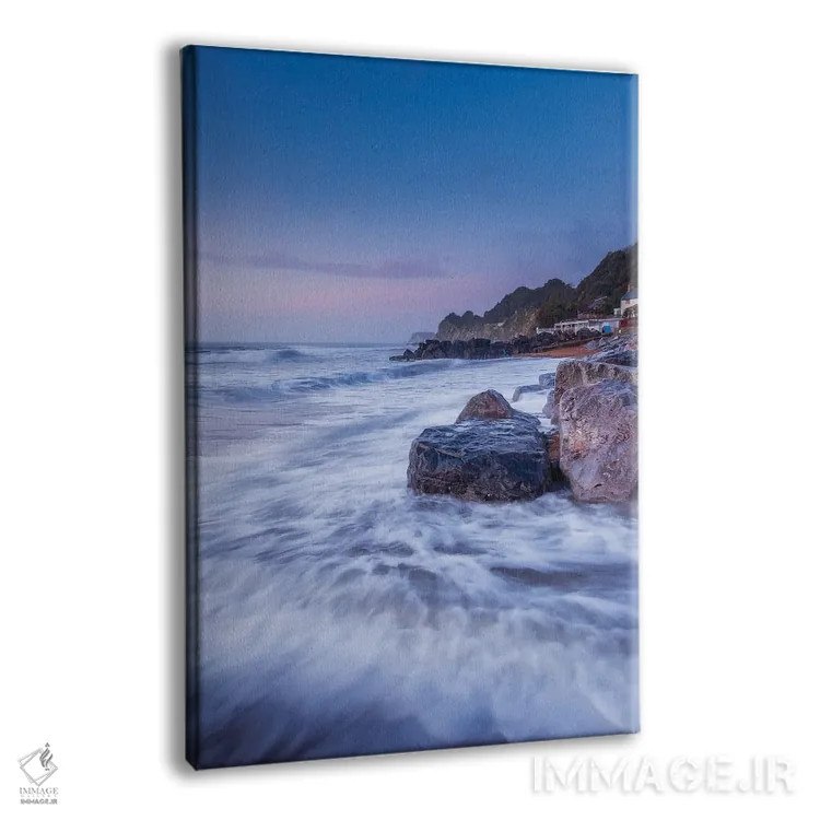 تابلو دکوراتیو رنگ های پاستلی خلیج استی هیل اثر چاد پاول - نمای پرسپکتیو محصول