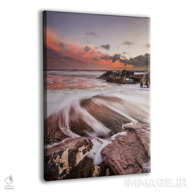 تابلو دکوراتیو آب جاری در خلیج استی هیل اثر چاد پاول - نمای پرسپکتیو محصول