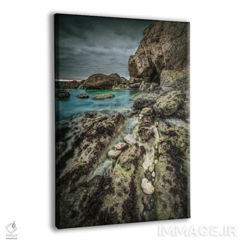 تابلو دکوراتیو حوضچه های سنگی خلیج آب شیرین اثر چاد پاول - نمای پرسپکتیو محصول