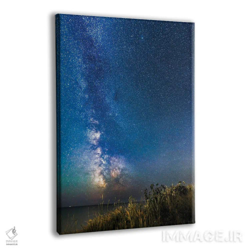 تابلو دکوراتیو راه آبی اثر چاد پاول - نمای پرسپکتیو محصول