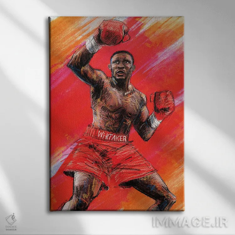 تابلو دکوراتیو ویتاکر اثر کریستین پانی آگوا - نمای روبهرو روی دیوار