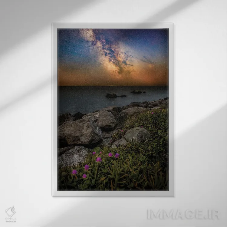 تابلو دکوراتیو لا فالایز اثر چاد پاول - نمای قابدار سفید