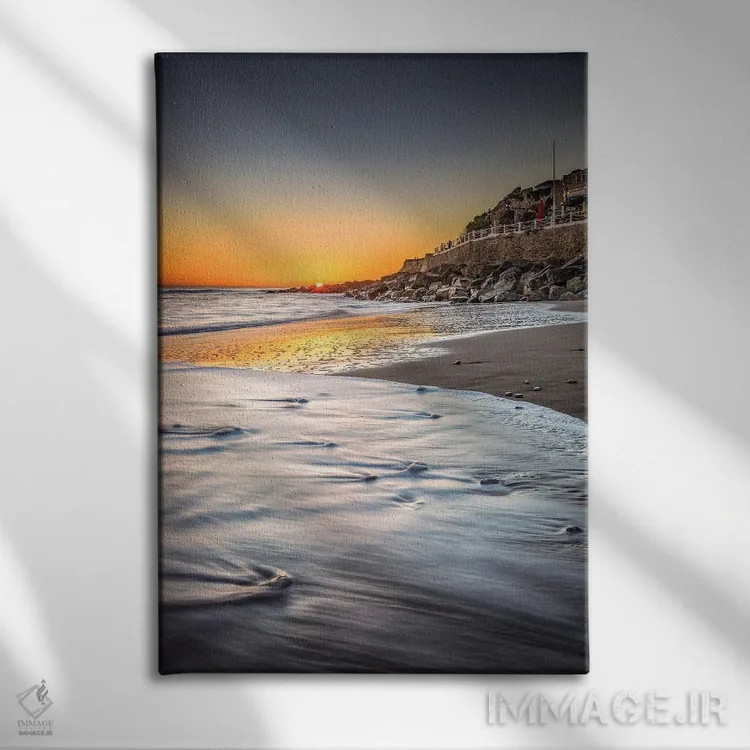 تابلو دکوراتیو غروب خلیج ونتنور اثر چاد پاول - نمای روبهرو روی دیوار