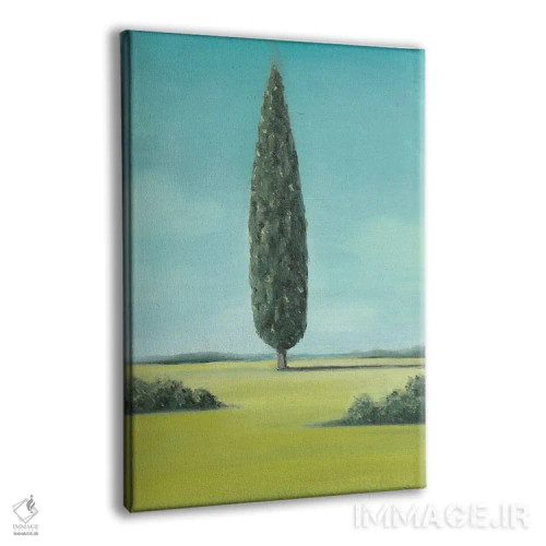 تابلو دکوراتیو سرو اثر شارلوت پی. - نمای پرسپکتیو محصول