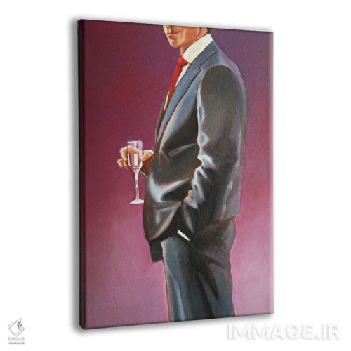 تابلو دکوراتیو جام اثر شارلوت پی. - نمای پرسپکتیو محصول