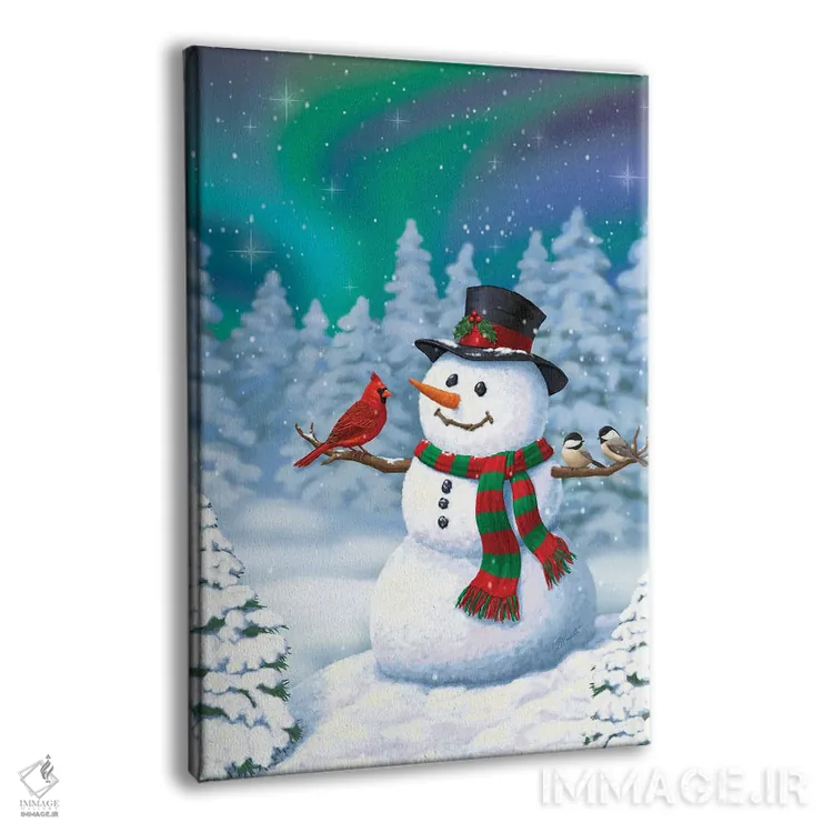 تابلو دکوراتیو شگفتی را شریک شدن اثر کریستا فارست - نمای پرسپکتیو محصول