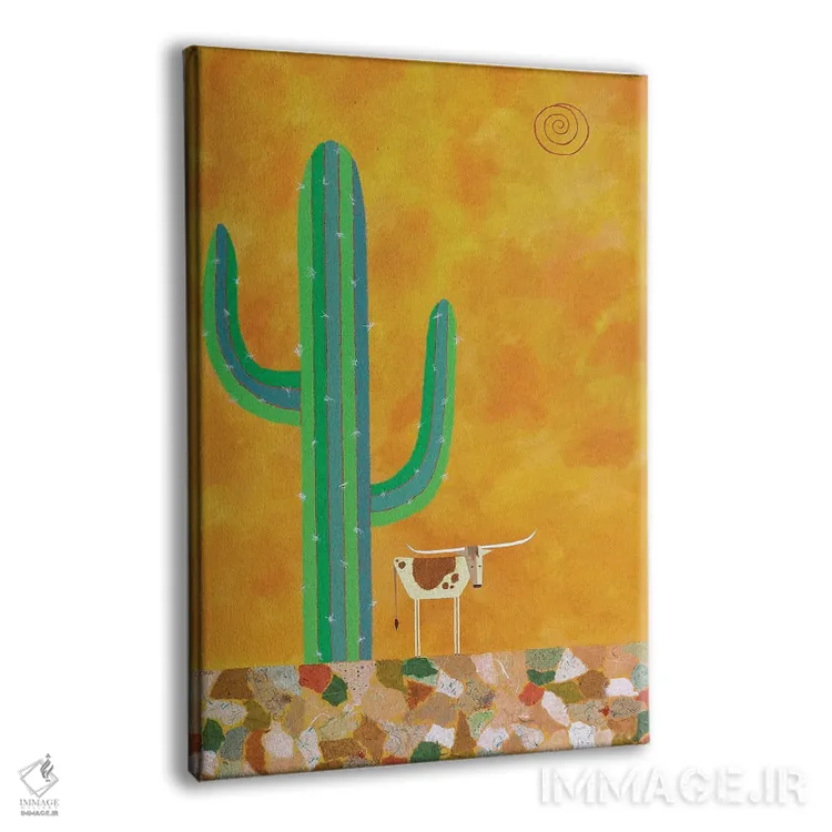 تابلو دکوراتیو جفت خاردار اثر کیسی کریگ - نمای پرسپکتیو محصول