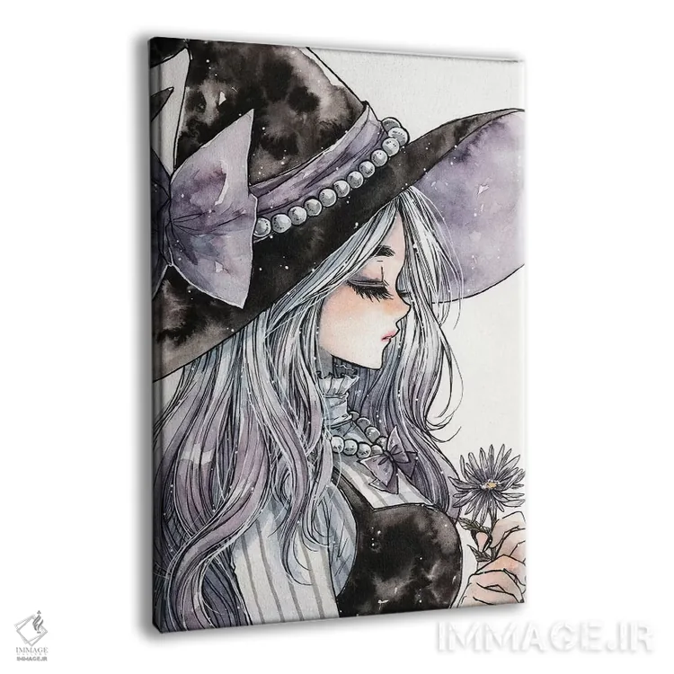 تابلو دکوراتیو جادوگر اسطوخودوس اثر چریوکی - نمای پرسپکتیو محصول