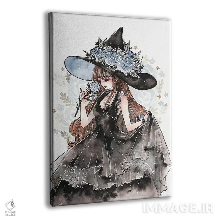 تابلو دکوراتیو جادوگر گل صدتومانی اثر چریوکی - نمای پرسپکتیو محصول