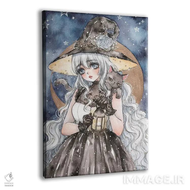 تابلو دکوراتیو جادوگر ستاره دار اثر چریوکی - نمای پرسپکتیو محصول