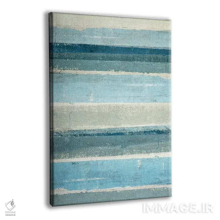 تابلو انتزاعی منطقی اثر کارول لین تایس - نمای پرسپکتیو محصول