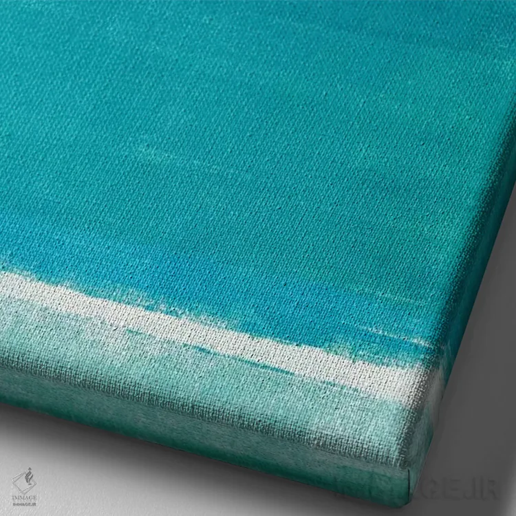 تابلو انتزاعی دوامش بده اثر کارول لین تایس - نمای نزدیک بافت بوم