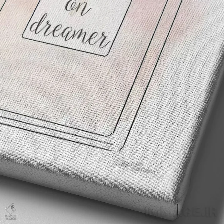 تابلو دکوراتیو "عطر گل یک" اثر کارول رابینسون - نمای نزدیک بافت بوم